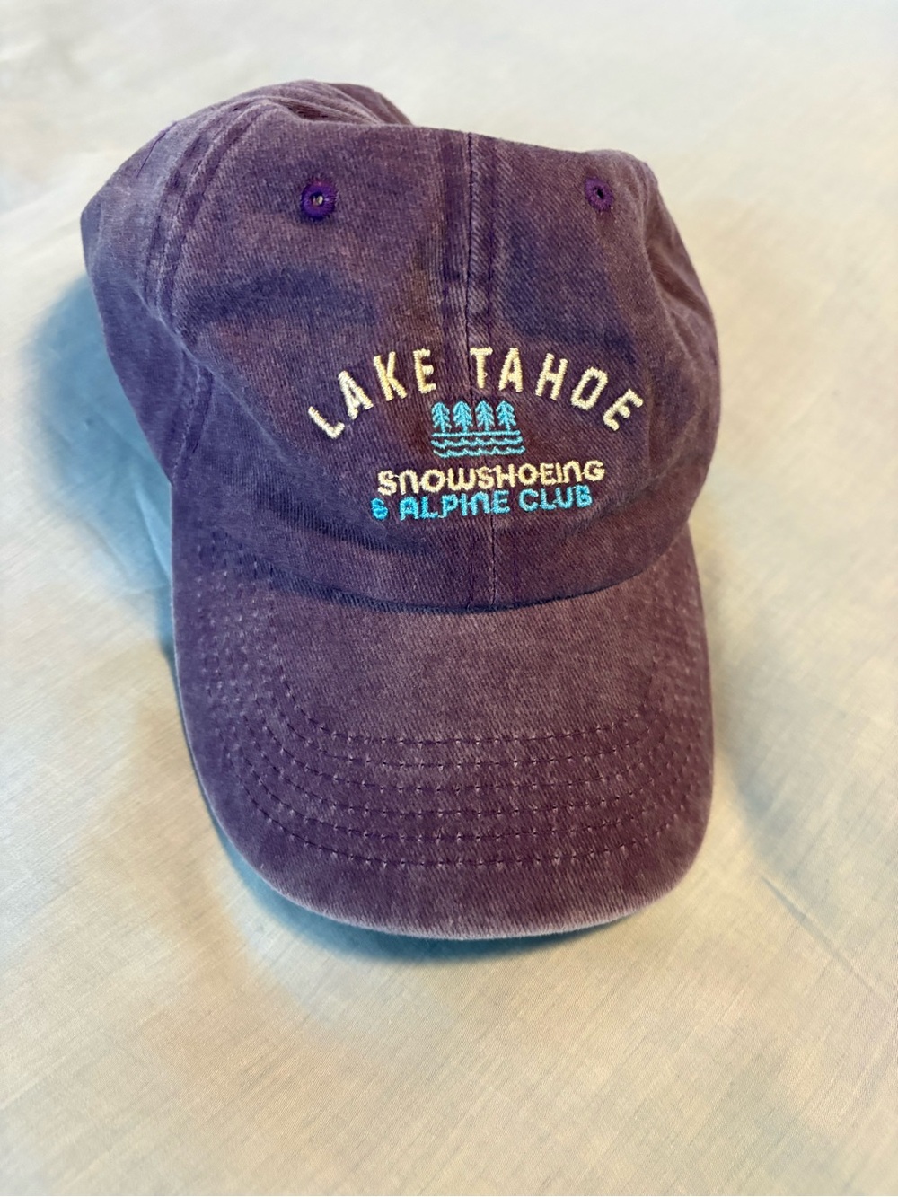 Lake Tahoe Snowshoeing & Alpine Club Purple Hat